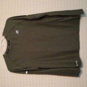 Russell Long sleeve, youth XL, green